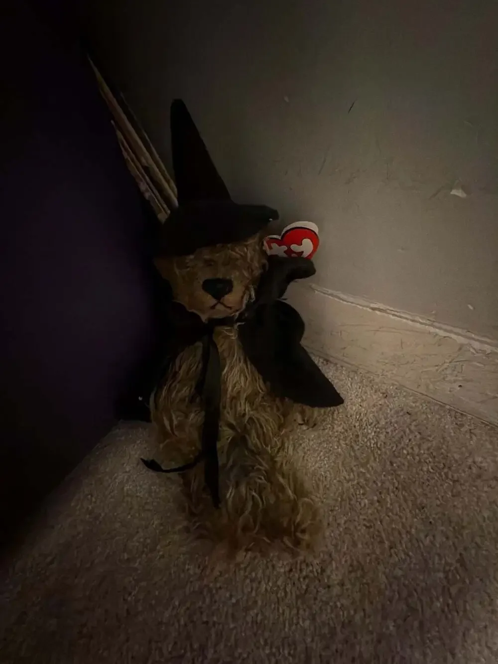 TY Beanie Baby ~ Esmerelda ~ That Old Black Magic Hang Tag Dated 1993